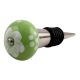 Soft Green Ceramic Wine Stopper